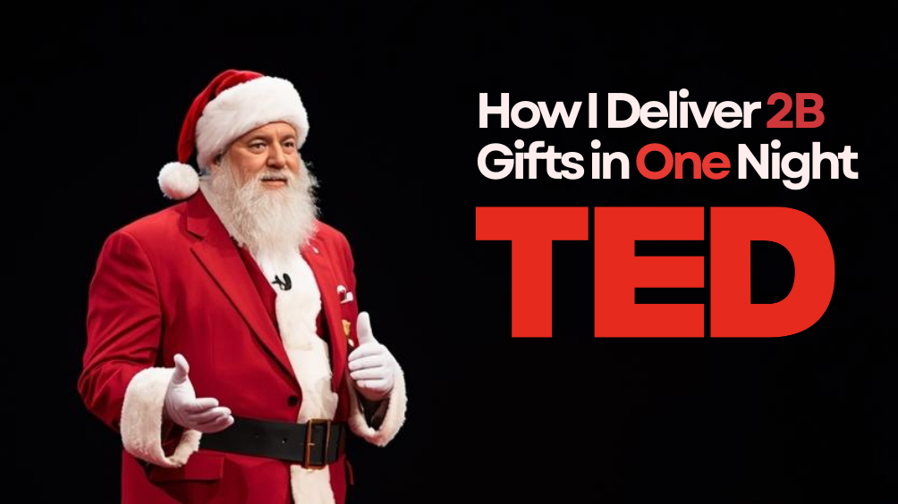 How I Deliver 2B Gifts in One Night - TEDx North Pole